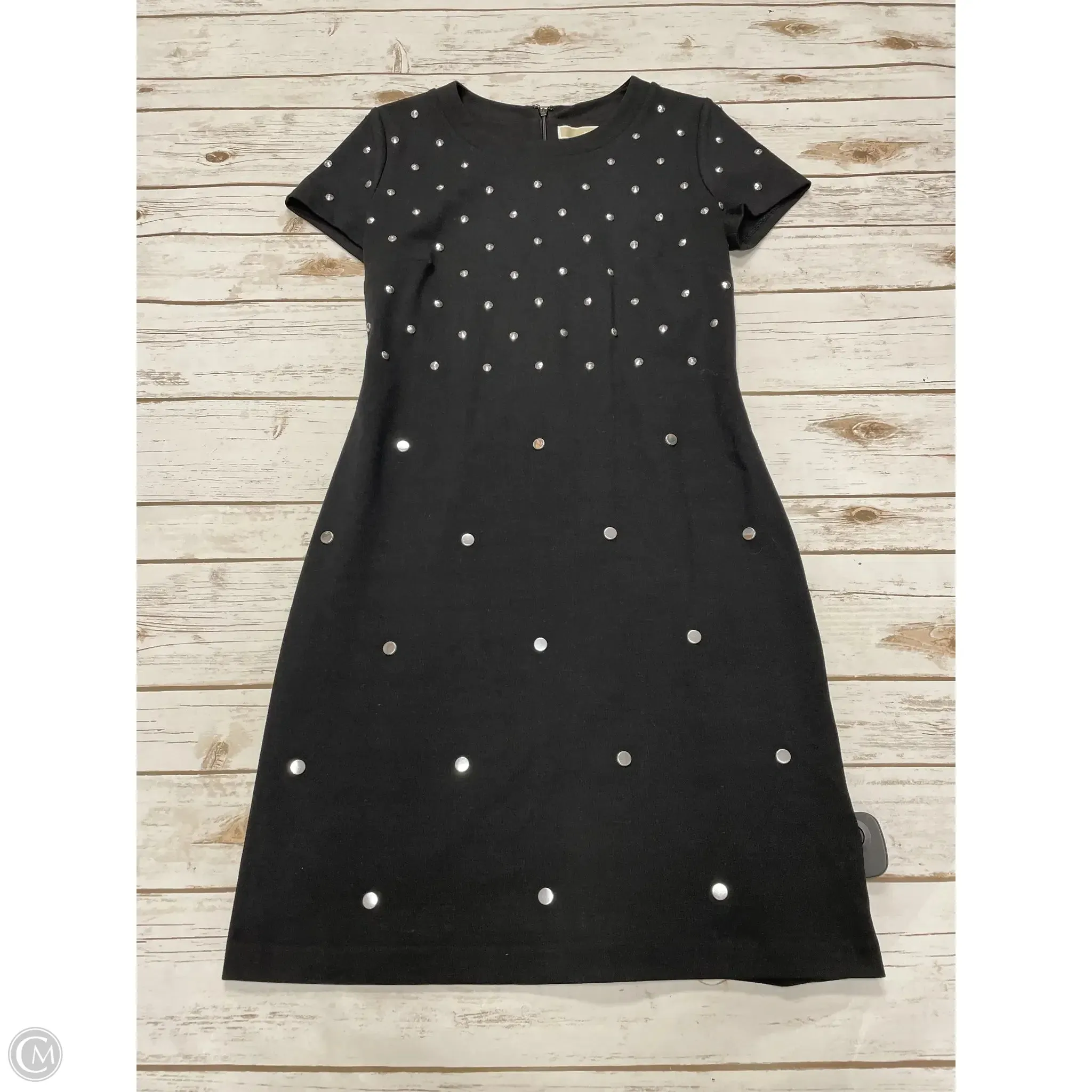 Dress Party Midi By Michael By Michael Kors In Black, Size: M