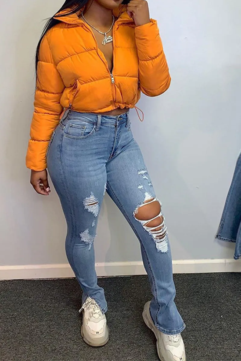 DS3151 Puffer Short Jacket Outerwear