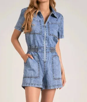 Elan - Short Sleeve Romper