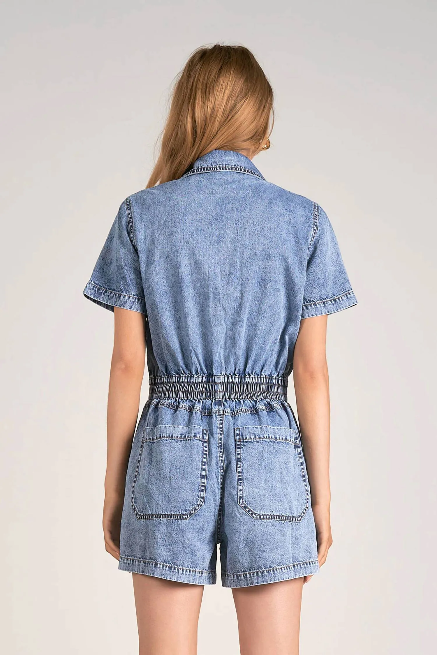 Elan - Short Sleeve Romper