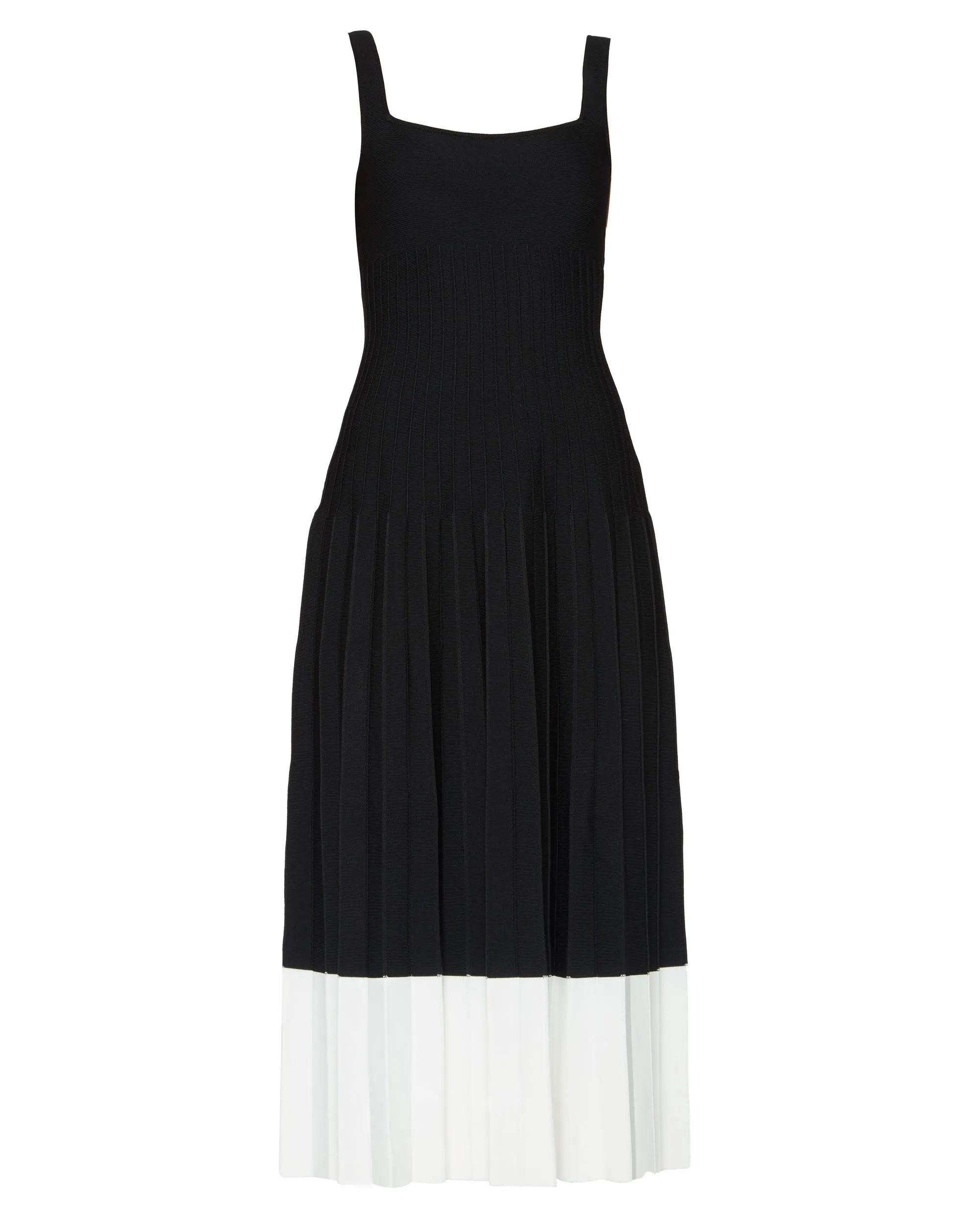 Ellison Dress in Black/Ivory