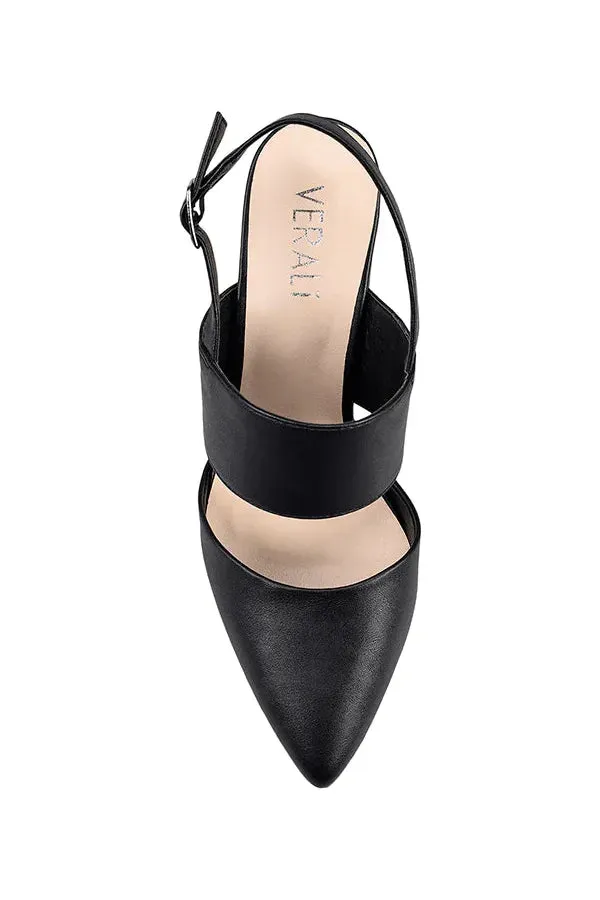 Ena Block Heel Black