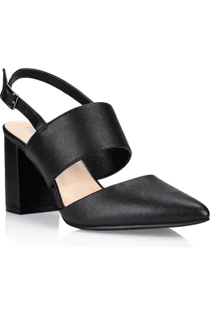 Ena Block Heel Black