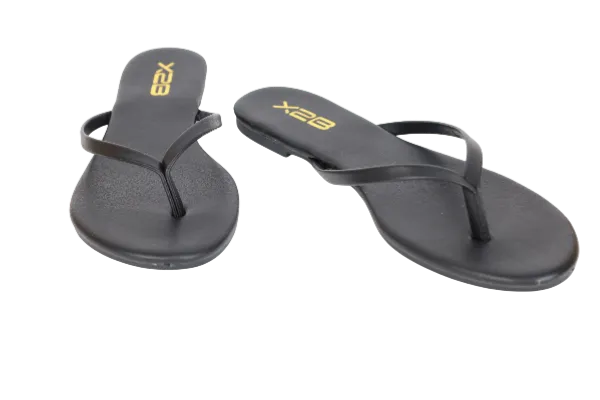 Essential Flip Flop Sandals -Black