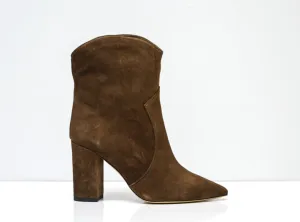Fabio Rusconi Women's Chocolate Suede Ankle Boot Ustica Oss 40% off