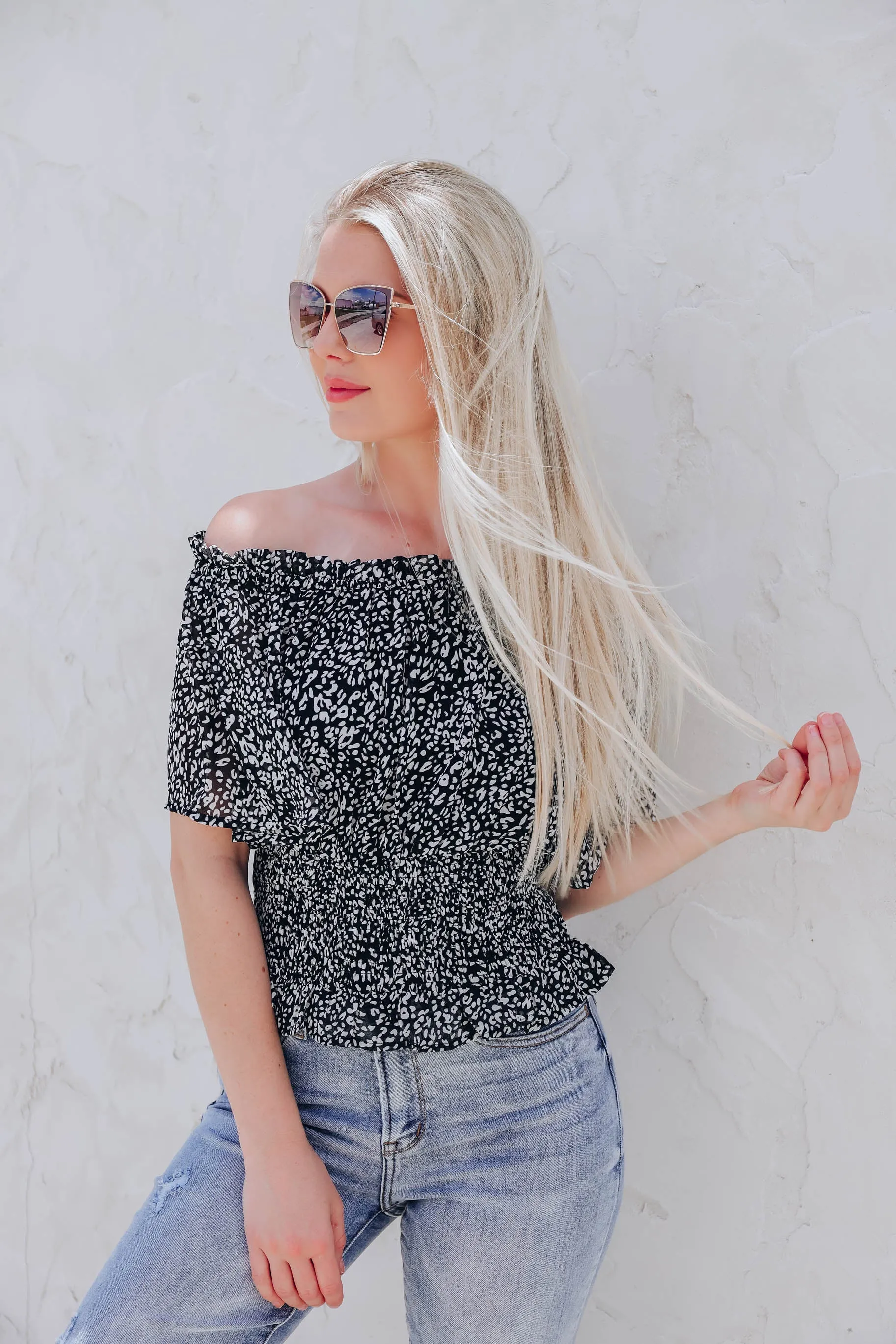 Fallon Off The Shoulder Blouse - Final Sale