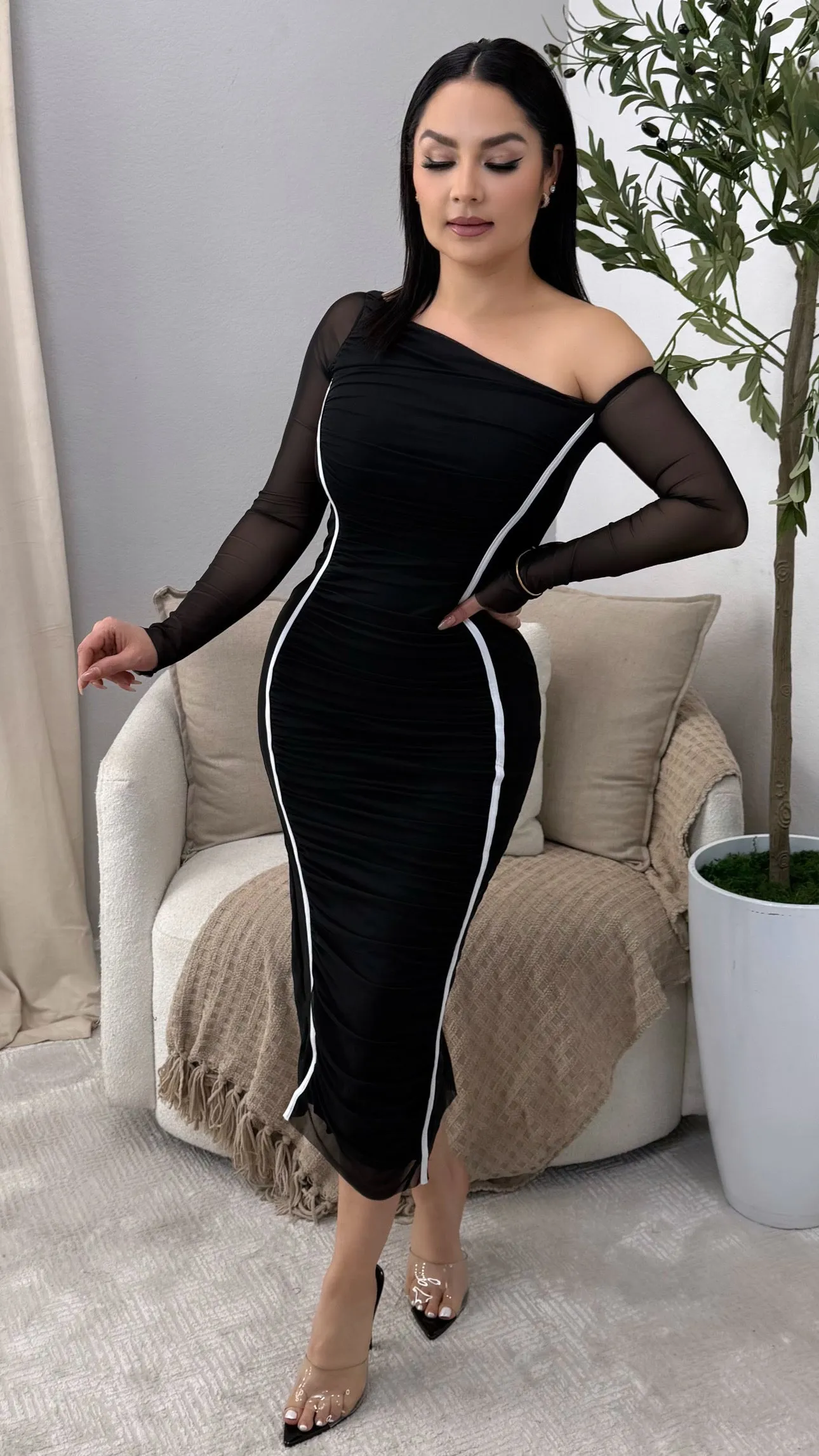 FATIMA BLACK DRESS