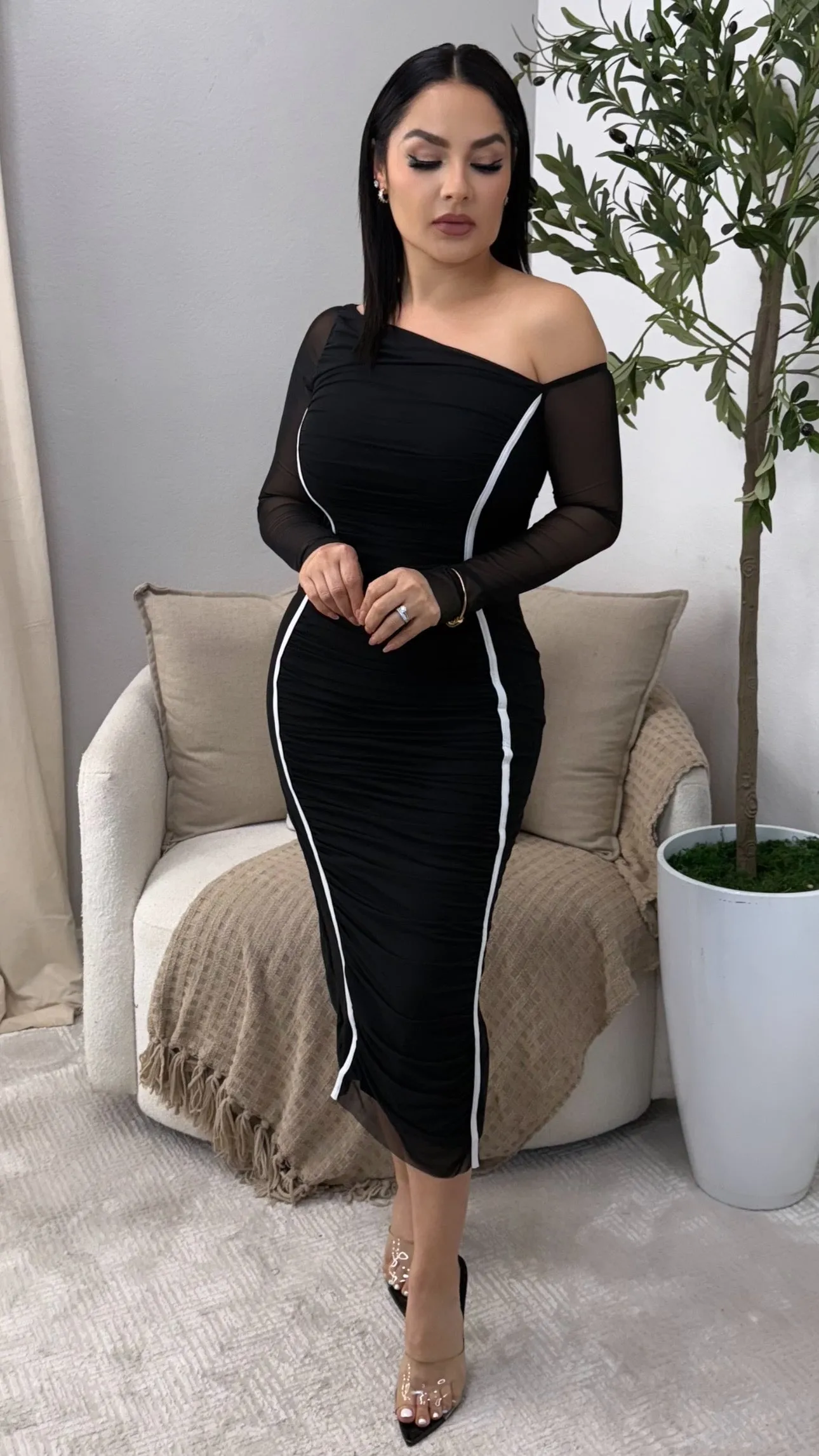 FATIMA BLACK DRESS