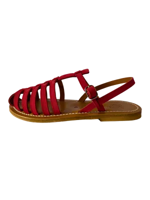 Fisherman Sandal in Rouge