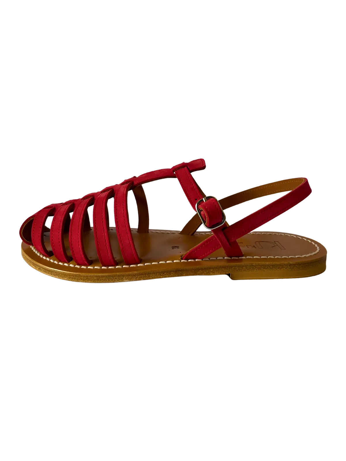 Fisherman Sandal in Rouge