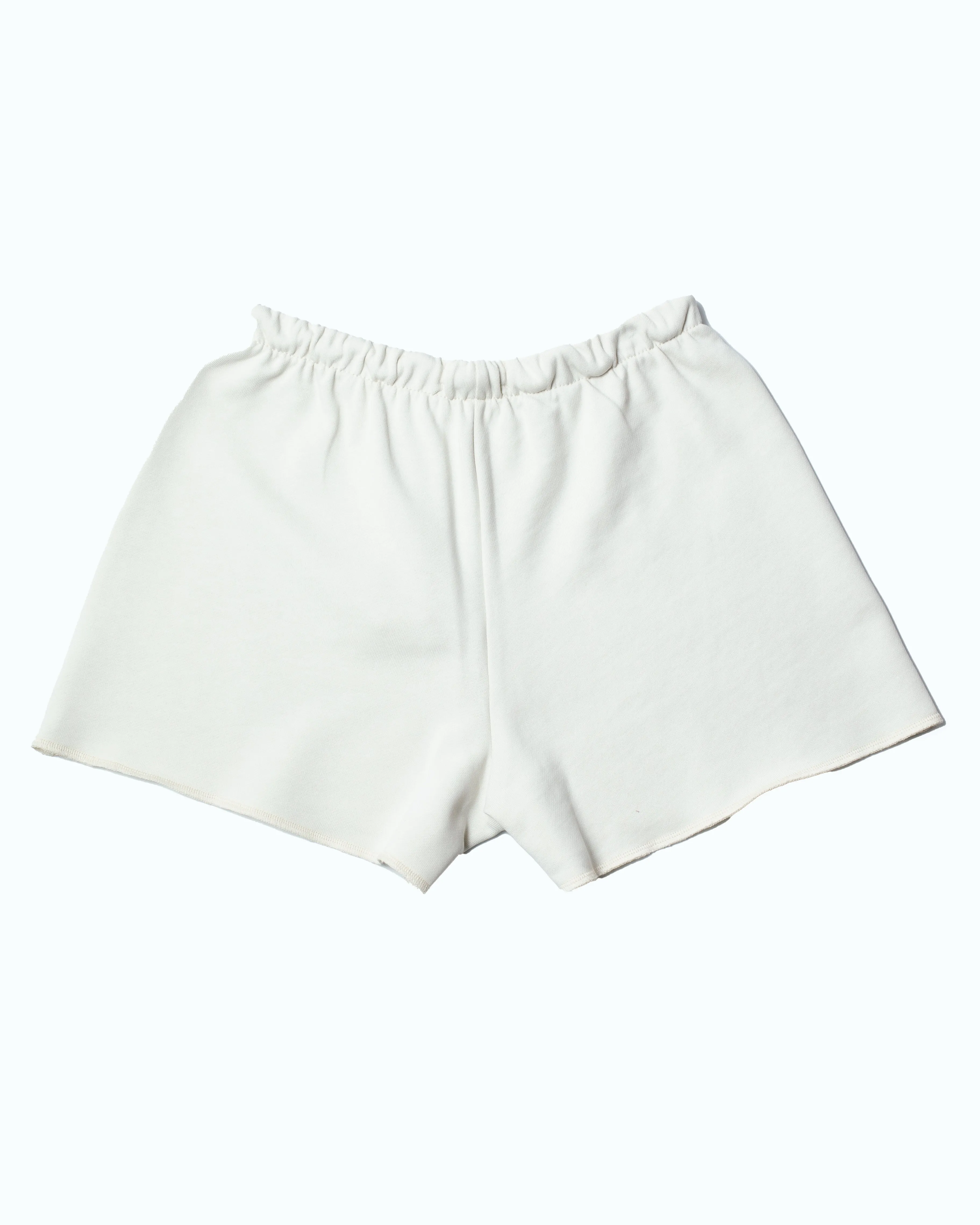 Flared Off-White Short Hobb حب