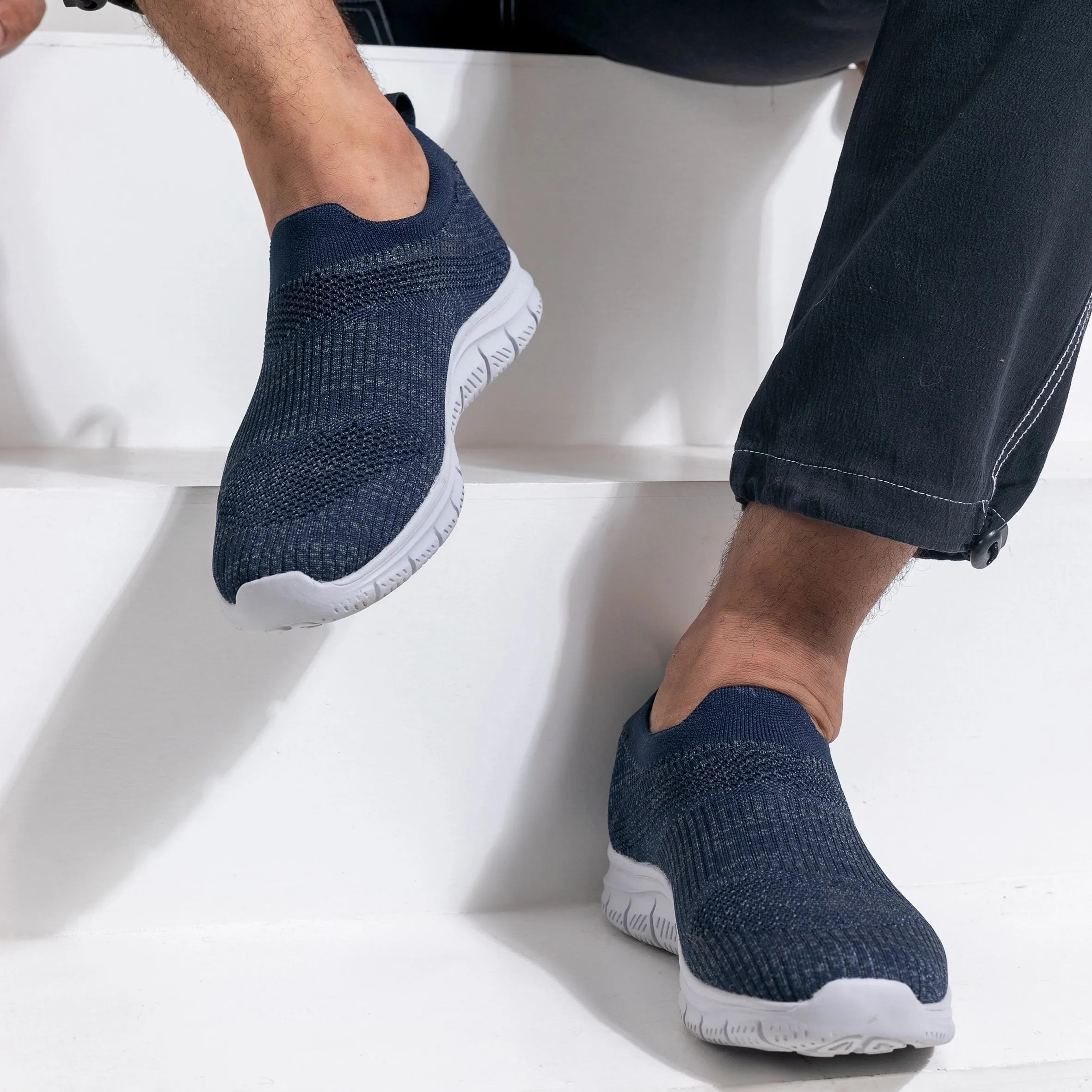 FlexiStride Slip on men sneaker | Navy