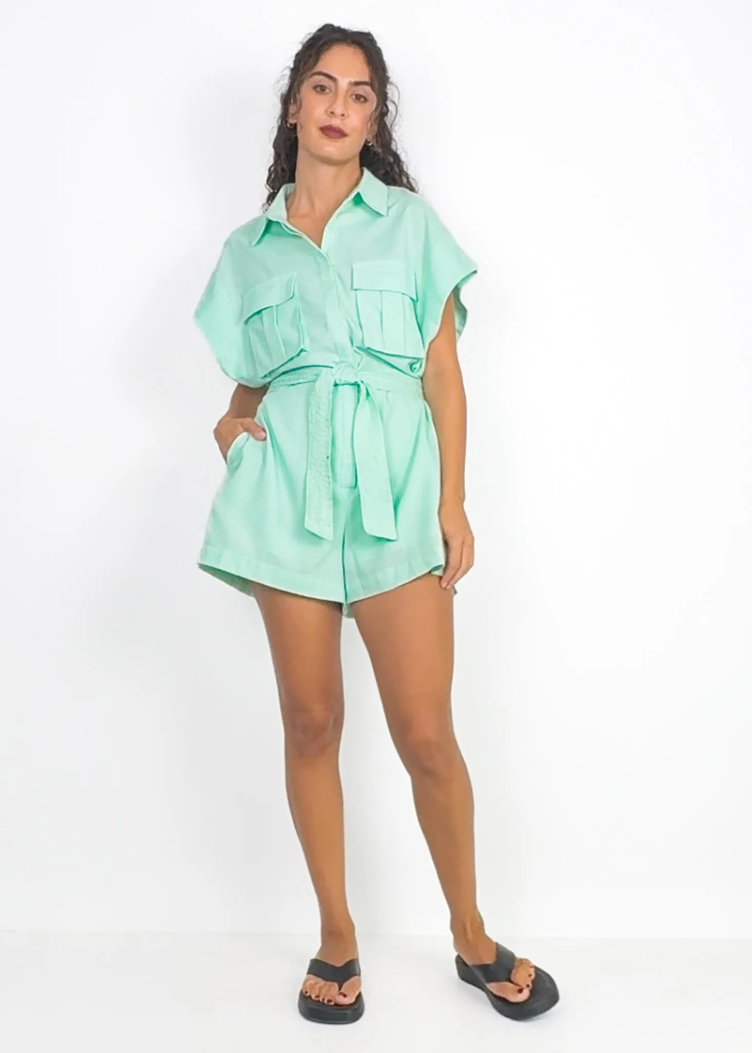 GAZELLE PLAYSUIT - MINT