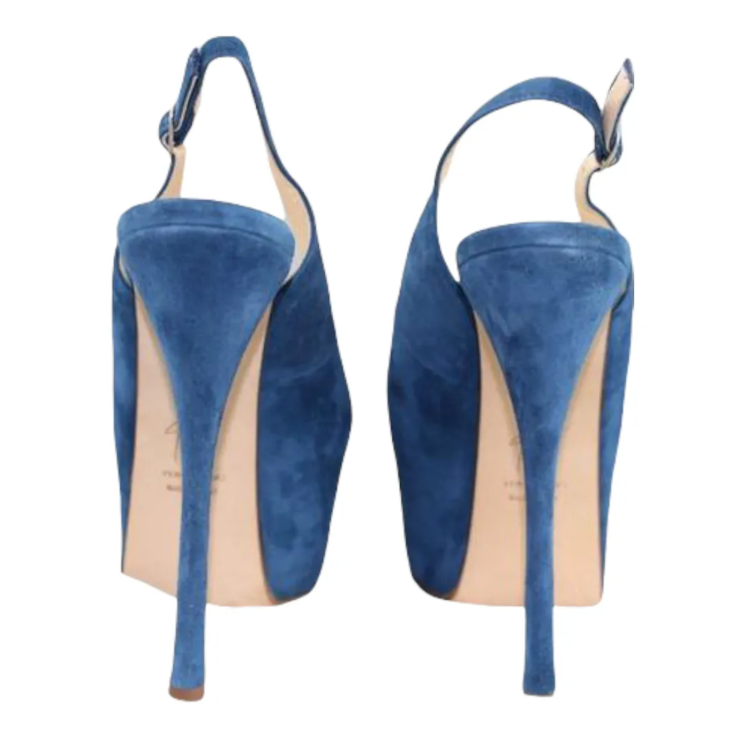 Giuseppe Zanotti Peep Toe Platform Heels