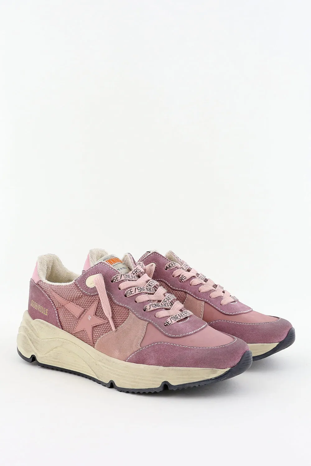 Golden Goose sneakers Running Sole GWF00215.F005340.25707 ash rose/mauve/antique