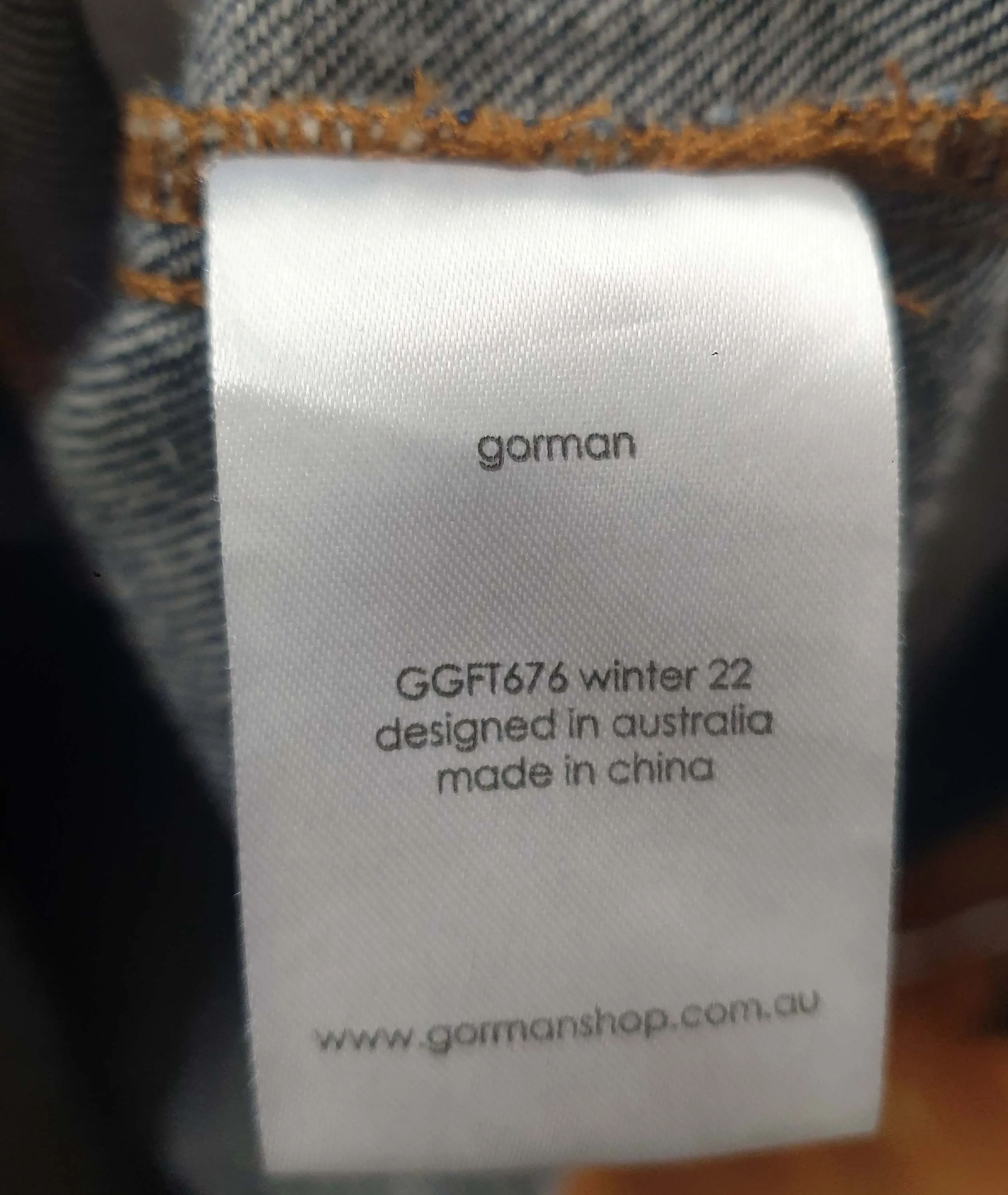 Gorman sleeveless denim dress size 14 (best fits 12-14)