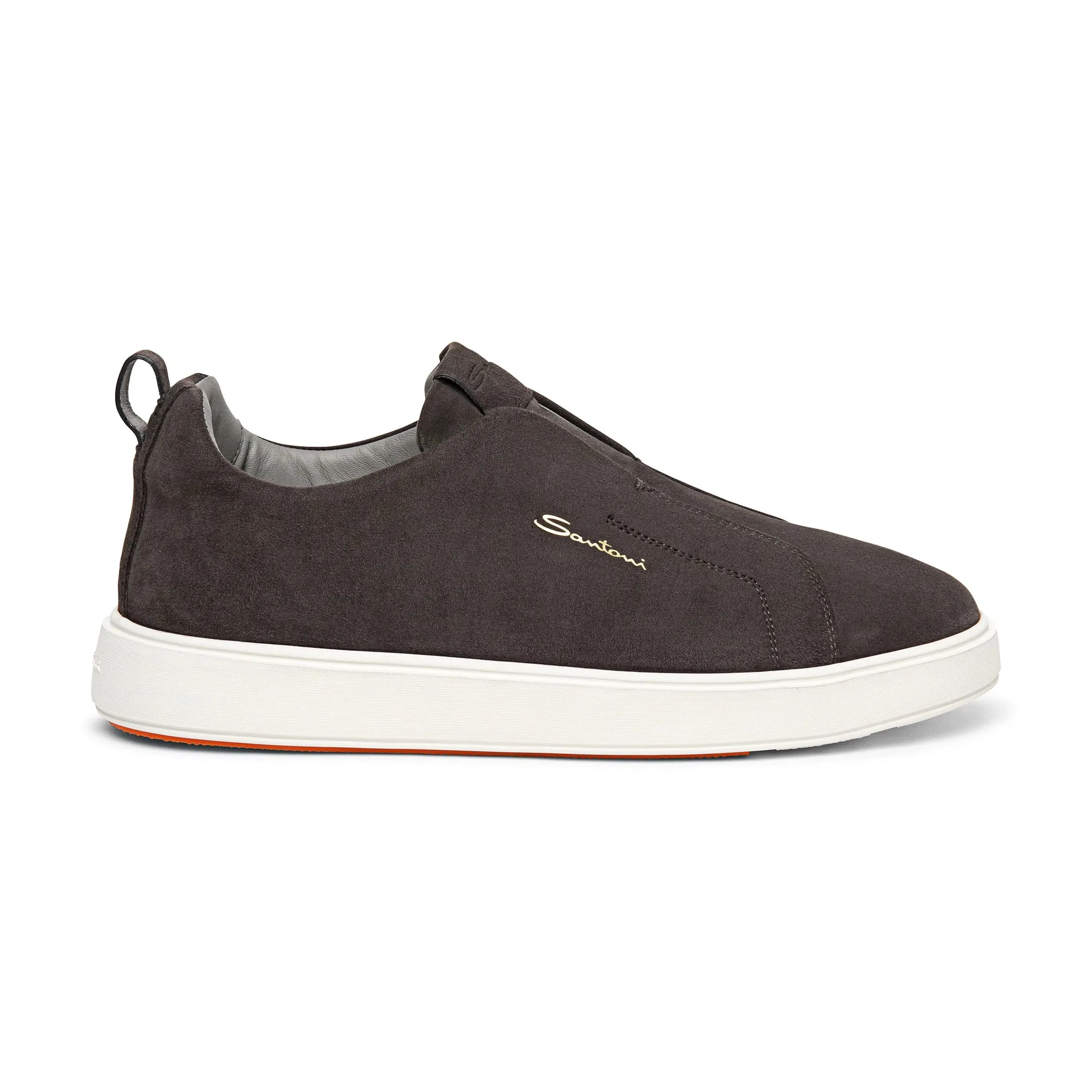 Gyan Slip Sneaker - Grey Suede