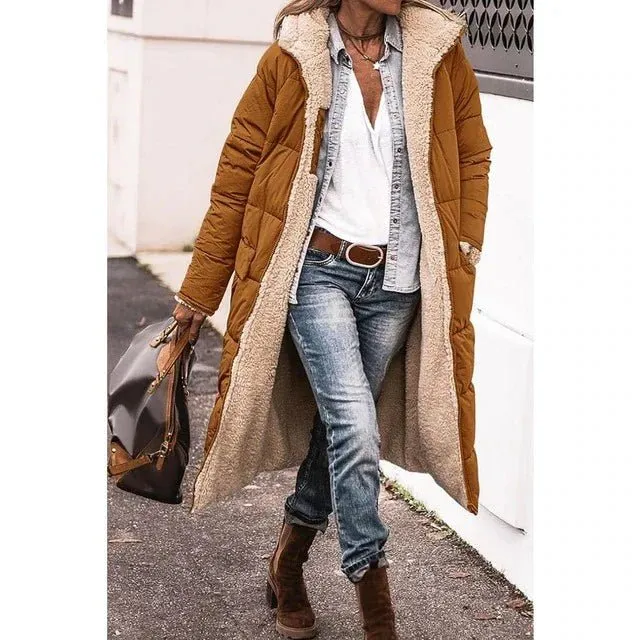 Hannah | Long Reversible Puffer