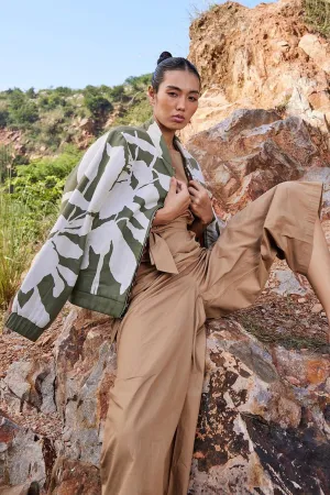 Haze Beneath Reversible Bomber Jacket