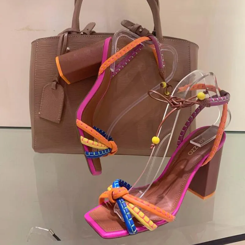 High Heels Rome Sandals Women Shoes Party Dress Slippers Designer 2023 Summer New Fad Pumps Shoes Slides Wedding Mujer Zapatos