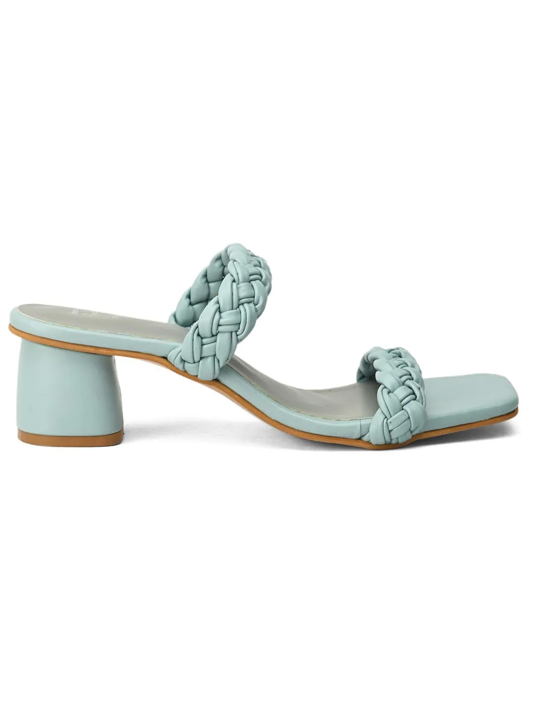Hydes N Hues Powder Blue Block Heels