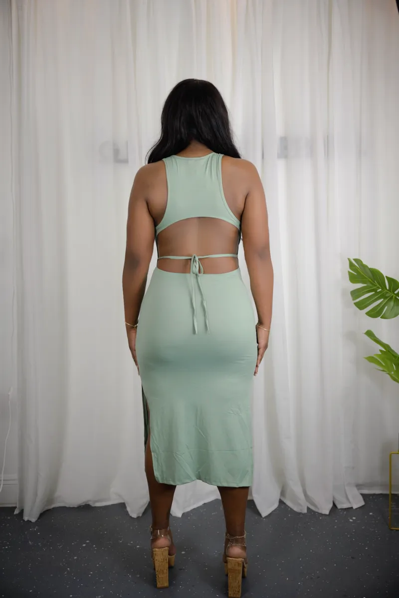 I Can't Be Bothered Midi Dress