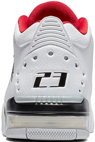 Jordan Air Big Fund, White / Metallic Silver-black, 9