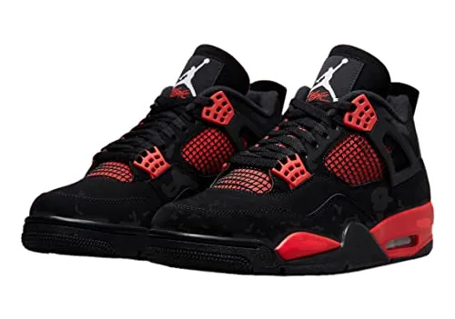 Jordan Mens Air Jordan 4 Retro CT8527 016 Red Thunder - Size 13