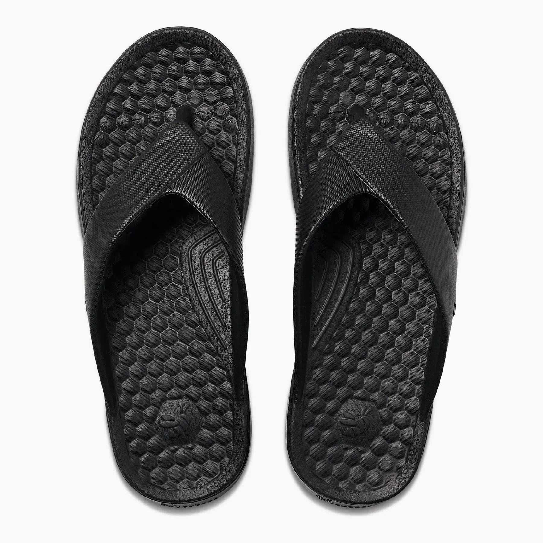 Joybees Adult Casual Flip Flop - Black