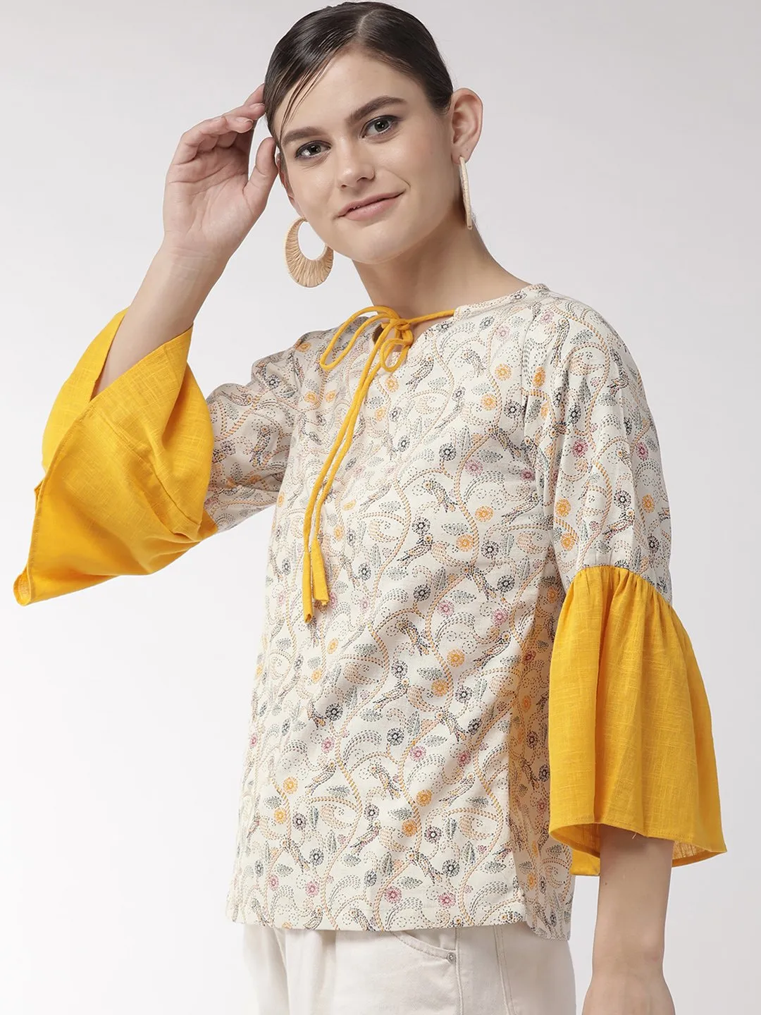 Kantha Print Top
