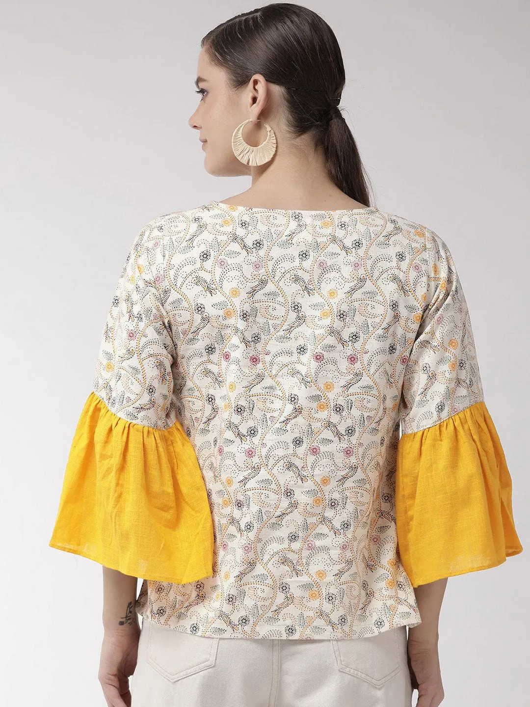 Kantha Print Top