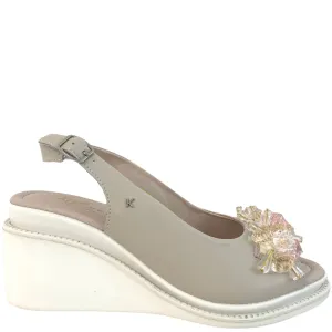 Kate Appleby Zetland Sling back Sandals - Nude
