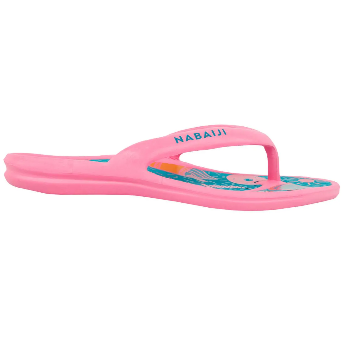 Kids Pool Flip-flops- Tonga 500 Print- Beach
