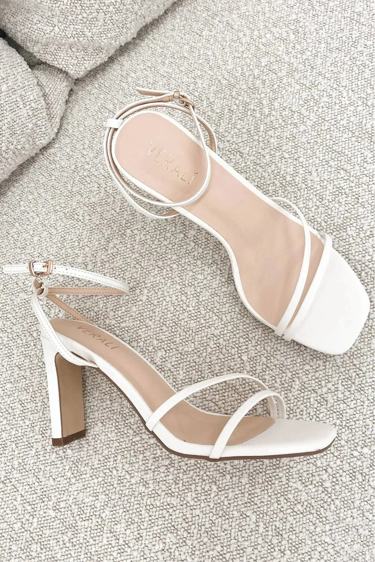 Kimmy Heels White