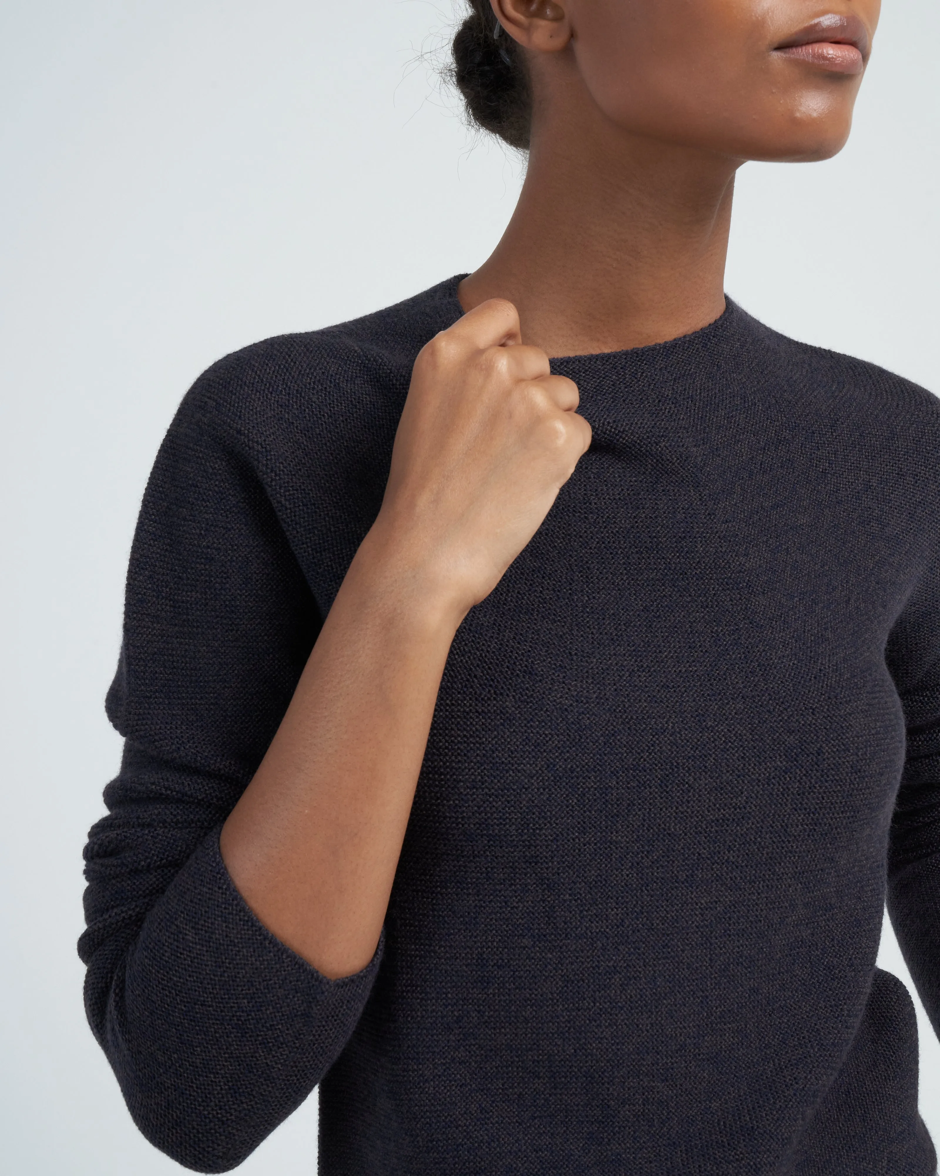 kopasa sweater - brown melange