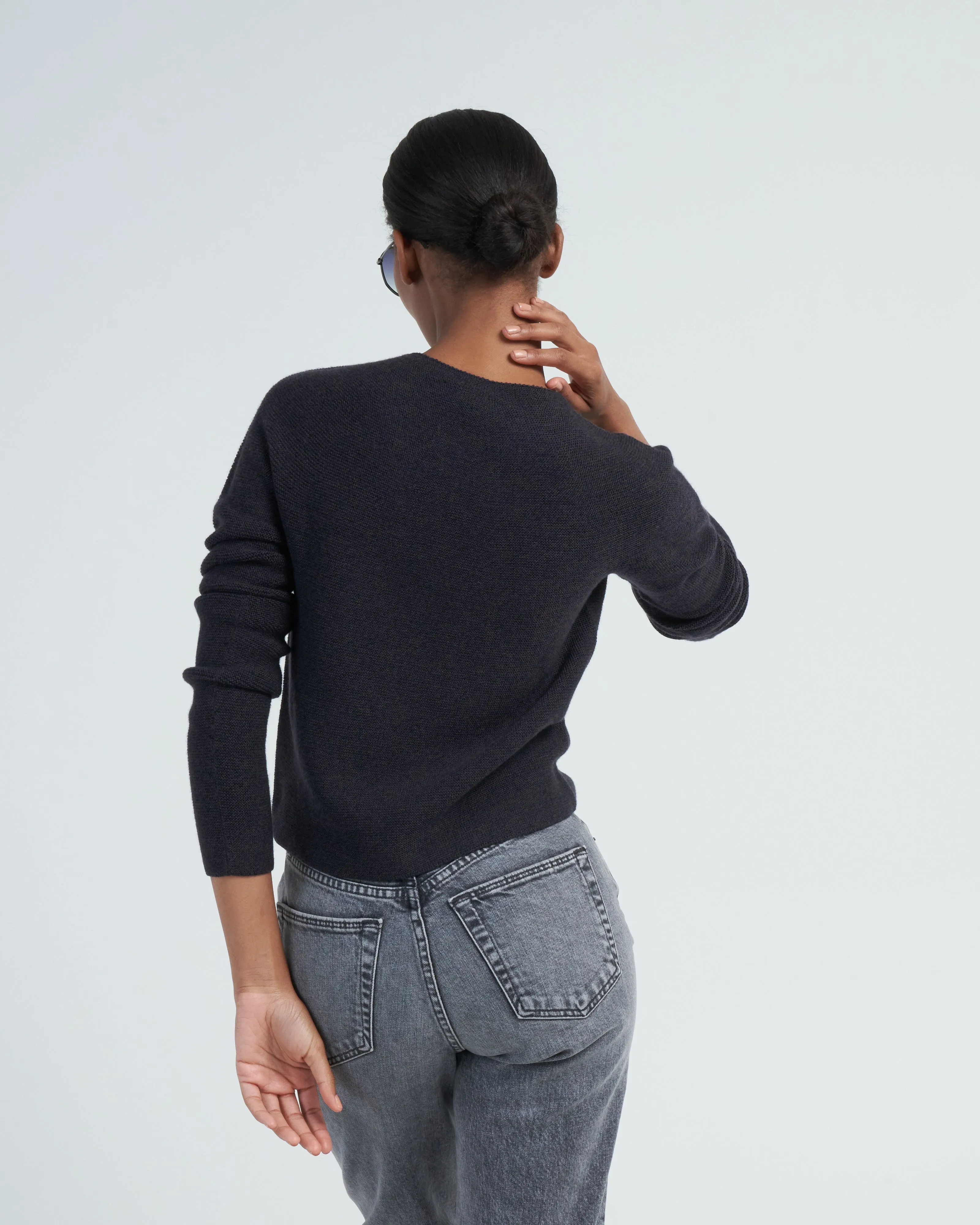 kopasa sweater - brown melange