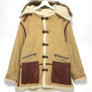 [L] A Bathing Ape Bape Vintage B-7 Corduroy Bomber Jacket