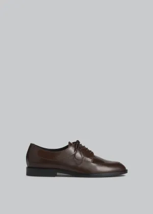 Laced Up Loafer - Chocolate