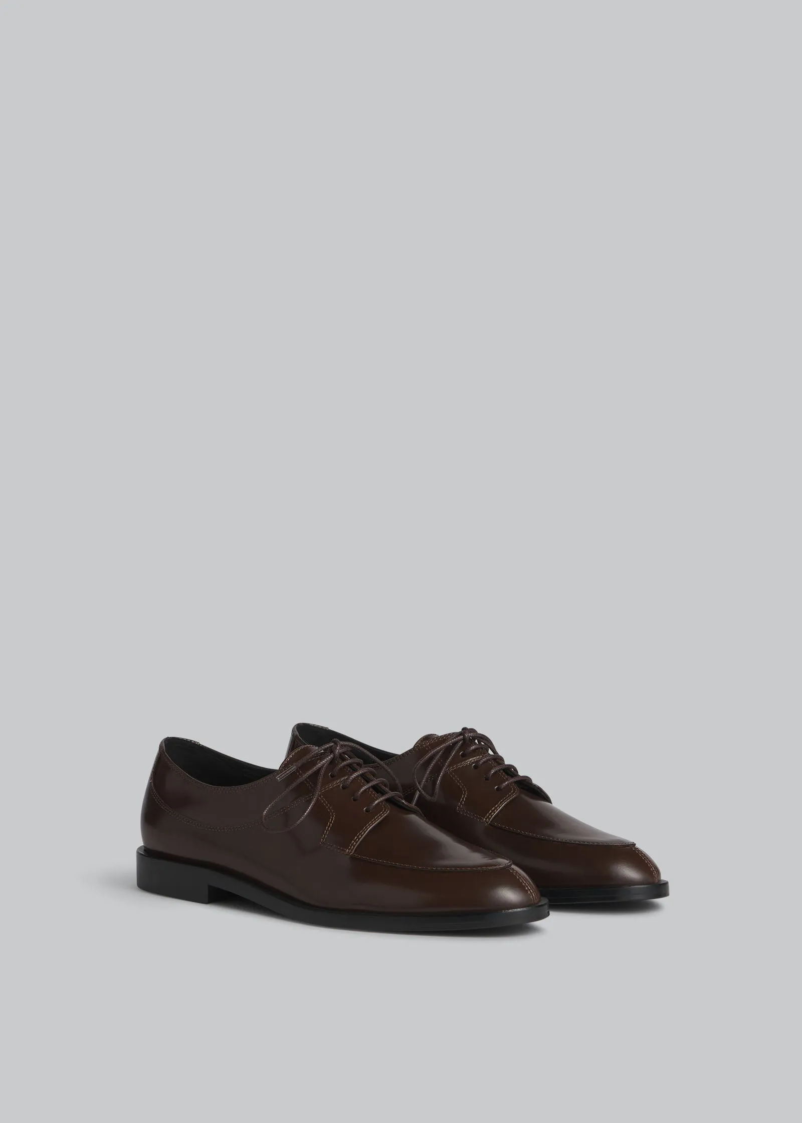 Laced Up Loafer - Chocolate