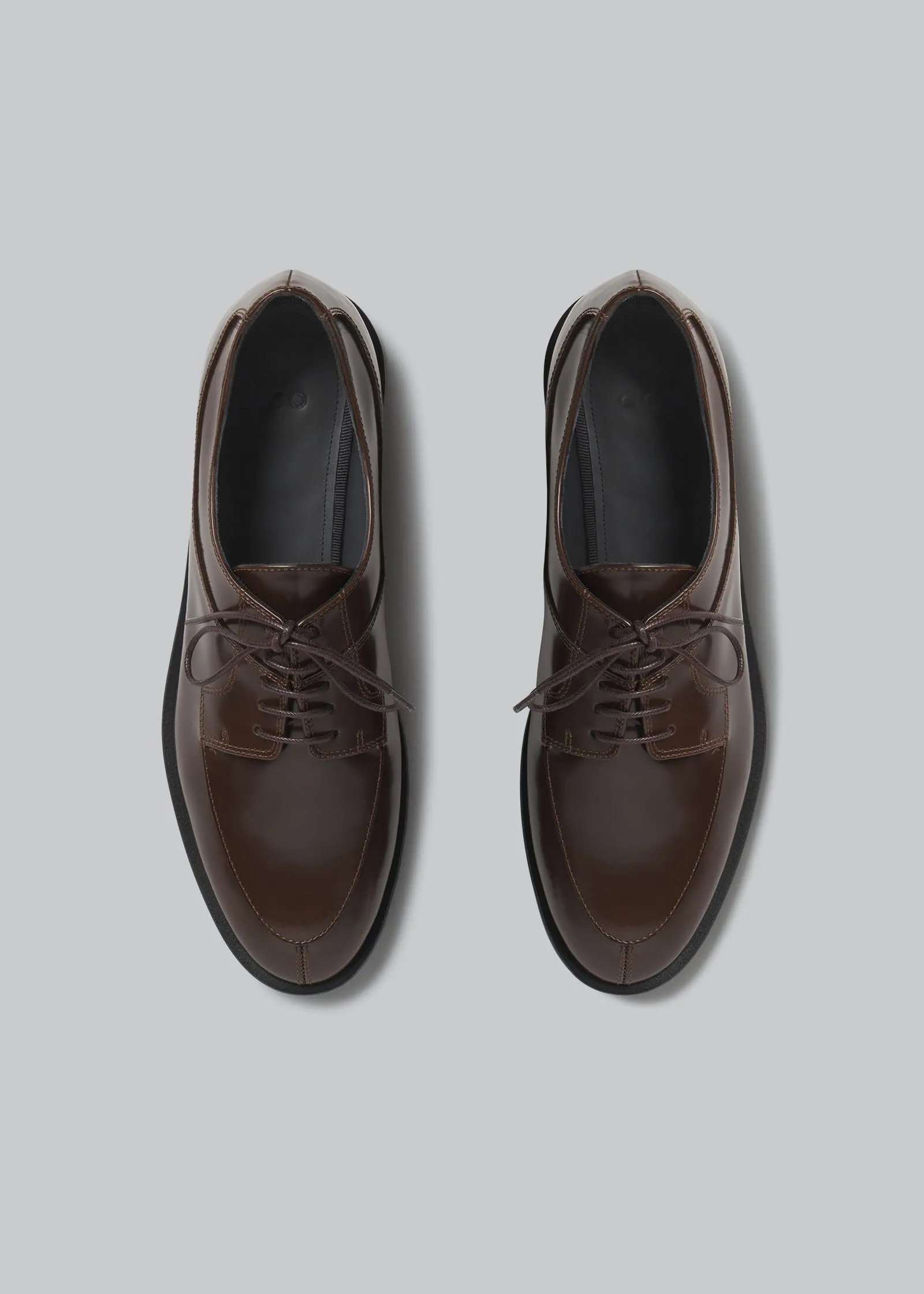 Laced Up Loafer - Chocolate