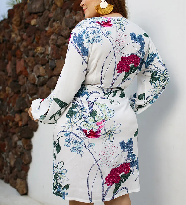 Large Size Temperament Sexy A-line Dress