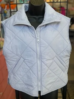 Lavender Puffer Vest