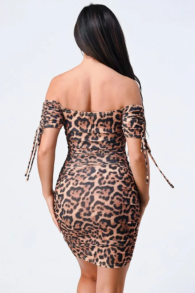 Leopard Print Bodycon Dress