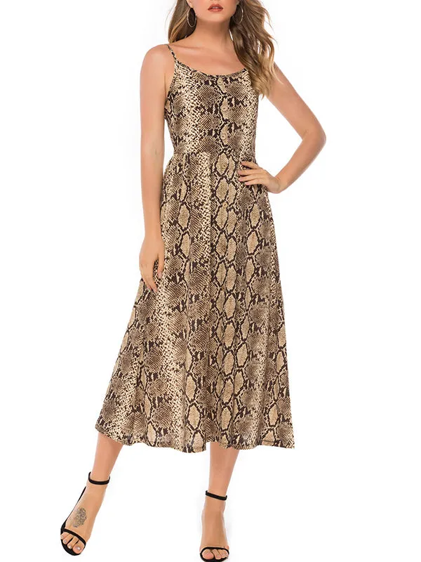 Leopard Sexy Dress Summer Dress