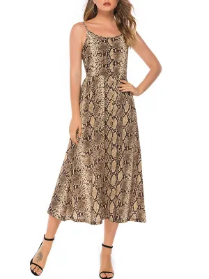 Leopard Sexy Dress Summer Dress