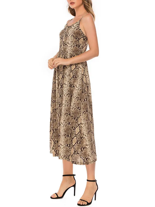 Leopard Sexy Dress Summer Dress