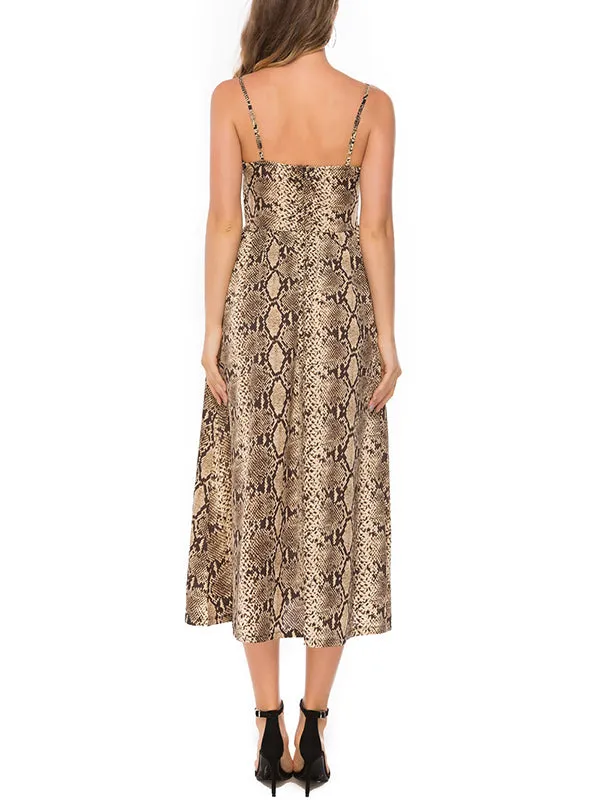Leopard Sexy Dress Summer Dress
