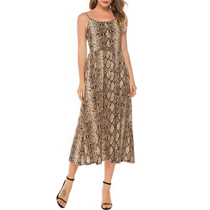 Leopard Sexy Dress Summer Dress