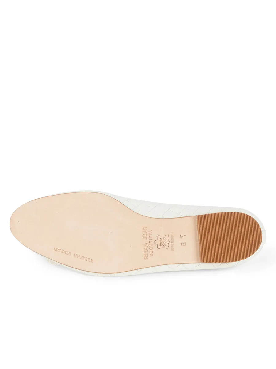 Lido Quilted Leather Ballet Flat