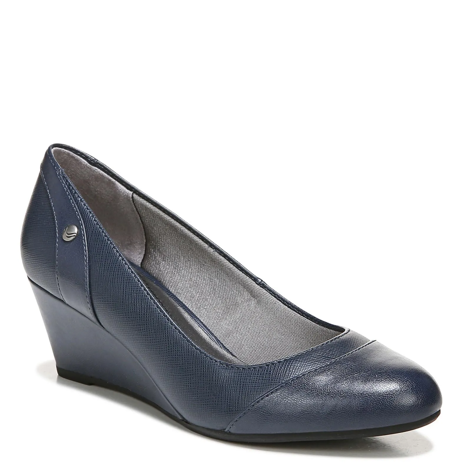 LifeStride Women's Dreams Wedge Pump, Classic Navy, 8 M US